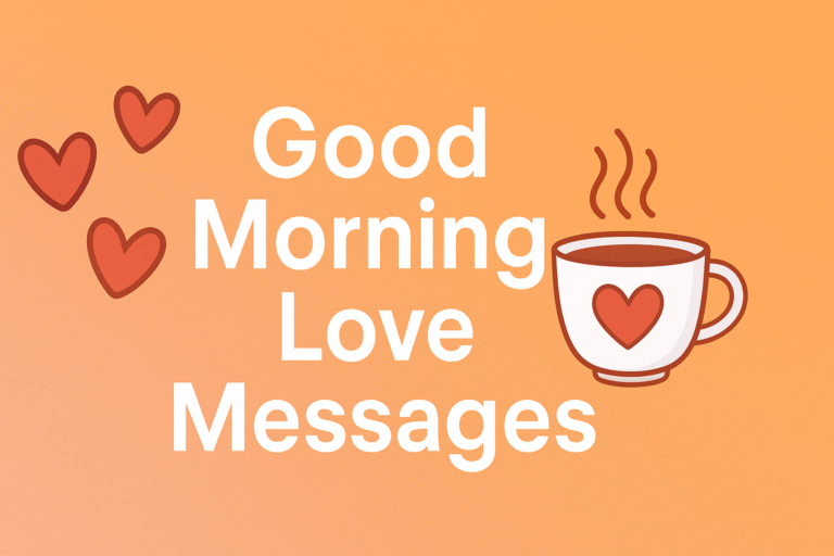 200 Good Morning Love Messages for Your Partner